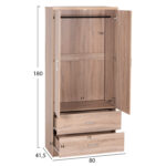 ΝΤΟΥΛΑΠΑ 2ΦΥΛΛΗ ME 2 ΣΥΡΤΑΡΙΑ REINA HM338.02 SONAMA 80x41.5x180Υεκ. - Image 3