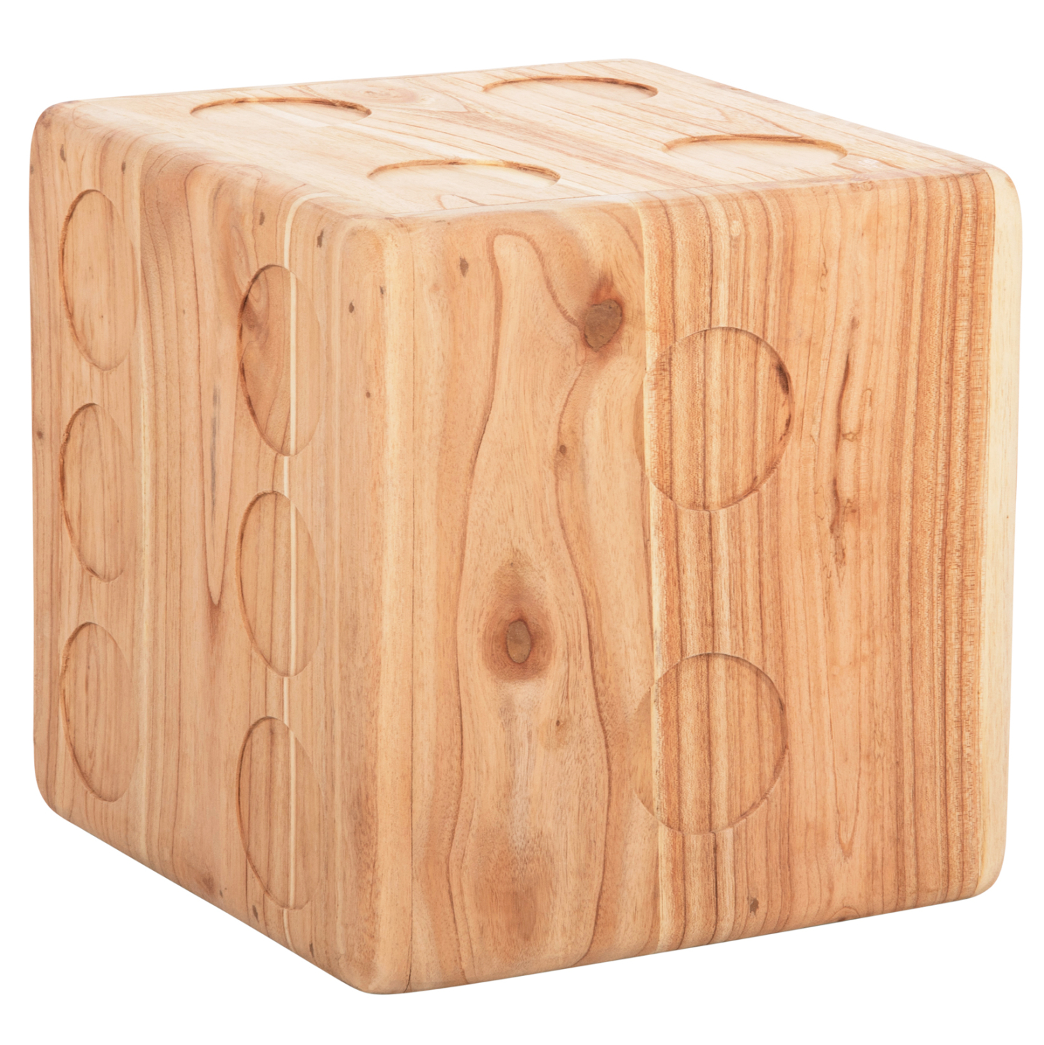 skampo-zari-fb9789802-xylo-teak-se-fysik ΣΚΑΜΠΟ ΖΑΡΙ HM7898.02 ΞΥΛΟ ΤΕΑΚ ΣΕ ΦΥΣΙΚΟ ΧΡΩΜΑ 40x40x40 εκ. - Image 1