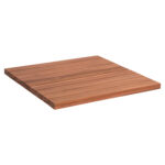 ΕΠΙΦΑΝΕΙΑ ΤΡΑΠΕΖΙΟΥ ΞΥΛΟ TEAK-ΦΥΣΙΚΟ ΤΕΤΡΑΓΩΝΗ HM6139 ΜΑΣΙΦ 80x80x4(πάχος)εκ.