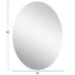 ΚΑΘΡΕΠΤΗΣ ΤΟΙΧΟΥ ΟΒΑΛ CANE HM4492 ΧΩΡΙΣ ΠΛΑΙΣΙΟ 60x80Υεκ. - Image 2
