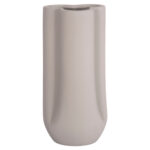 ΕΠΙΤΡΑΠΕΖΙΟ ΚΕΡΑΜΙΚΟ ΔΙΑΚΟΣΜΗΤΙΚΟ GLAZE HM4612.03 ΓΚΡΙ ΜΑΤ Φ14x29Υεκ