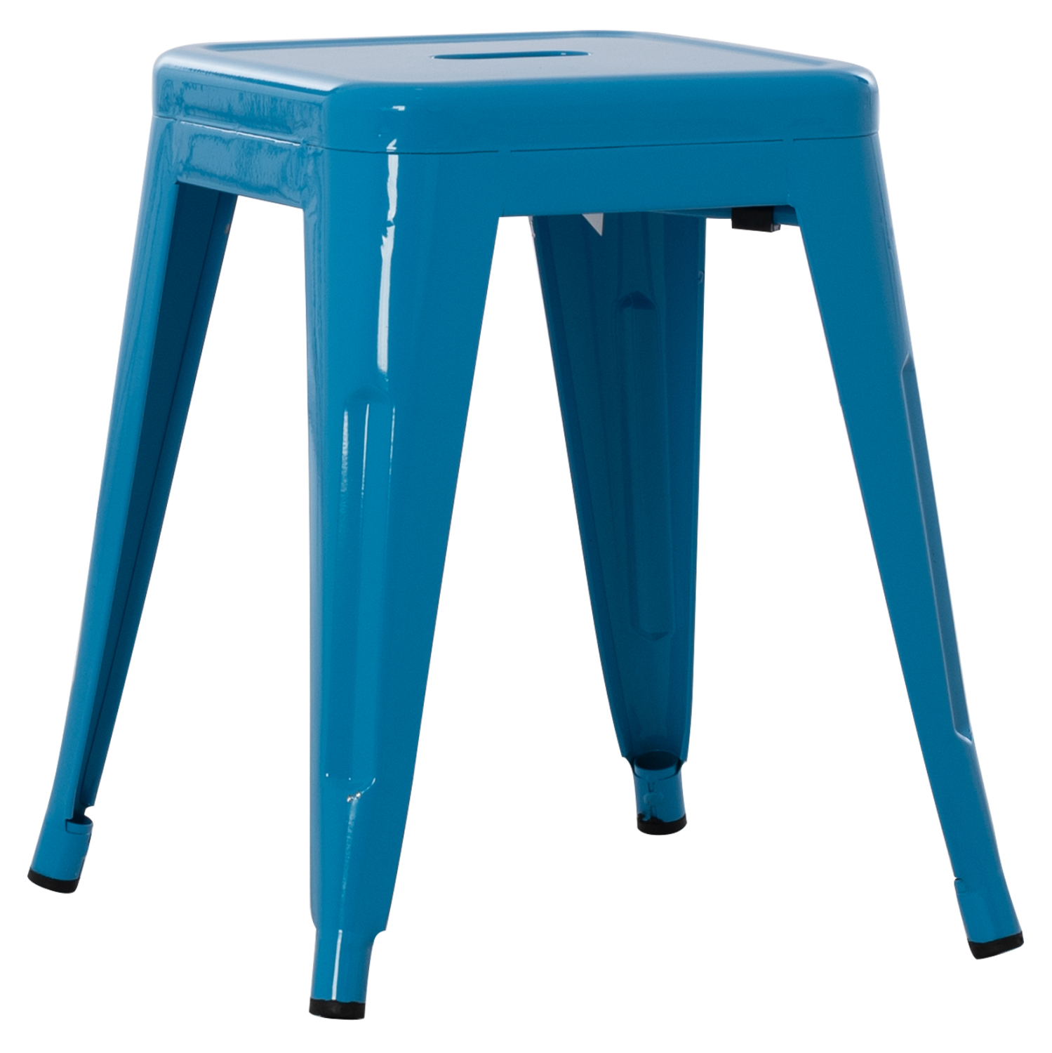 skampo-metalliko-fb9009648-se-mple-chrom ΣΚΑΜΠΟ ΜΕΤΑΛΛΙΚΟ MELITA HM0096.48 ΣΕ ΜΠΛΕ ΧΡΩΜΑ 37x37x45Υεκ. - Image 1