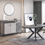 Τραπέζι Oval 160x90x77