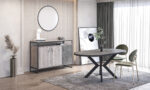 Τραπέζι Oval 160x90x77